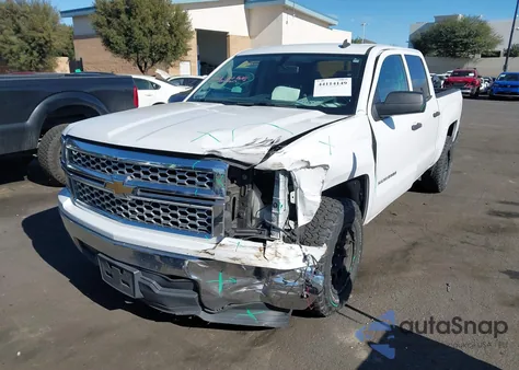 2014 Chevrolet Silverado 1500 1Lt from USA, damaged, VIN 3GCPCREC0EG430742